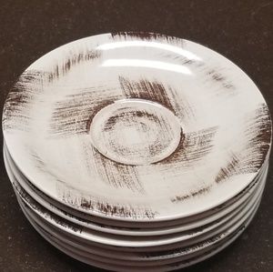 Vernonware Barkwood California pottery set